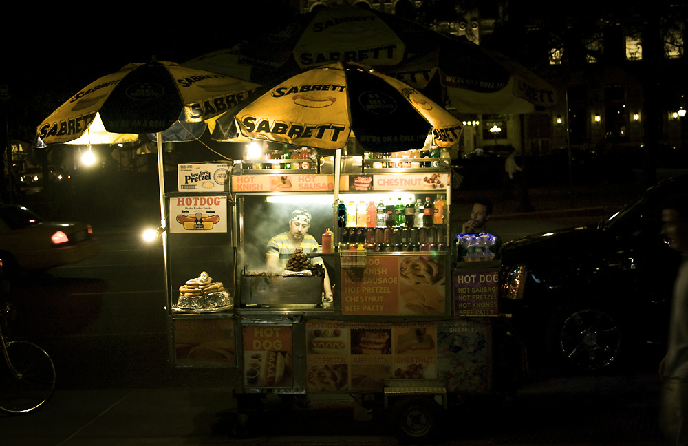 hot dog vendor