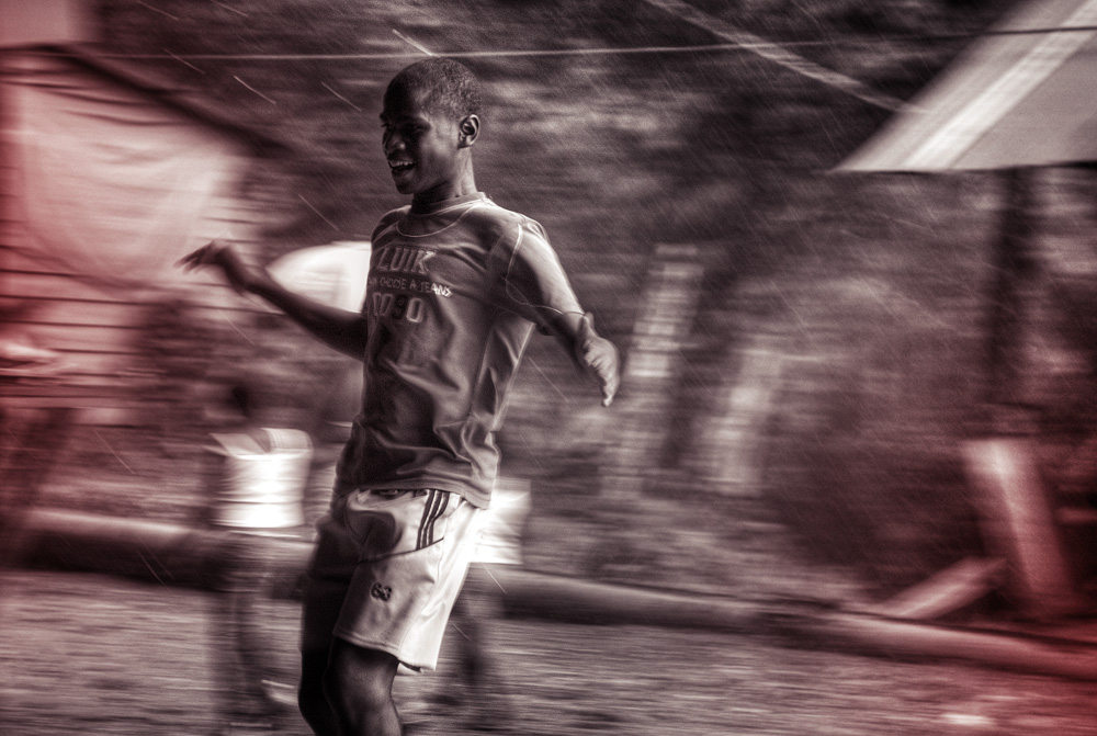 i'm not afraid of the black man running