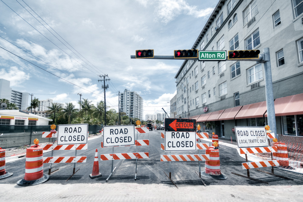 no way to get through