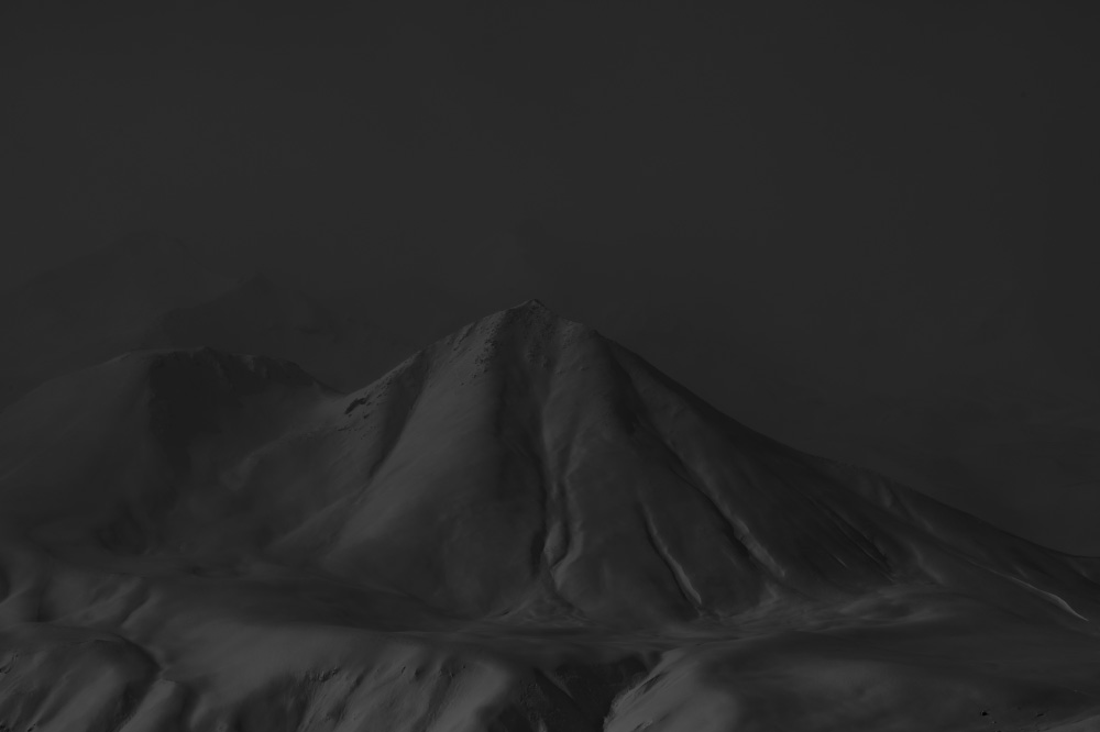 taken broken up to the mountain