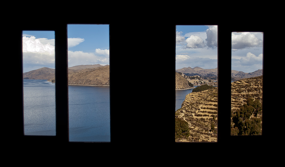 through my windowpane