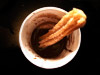 churros and chocolate