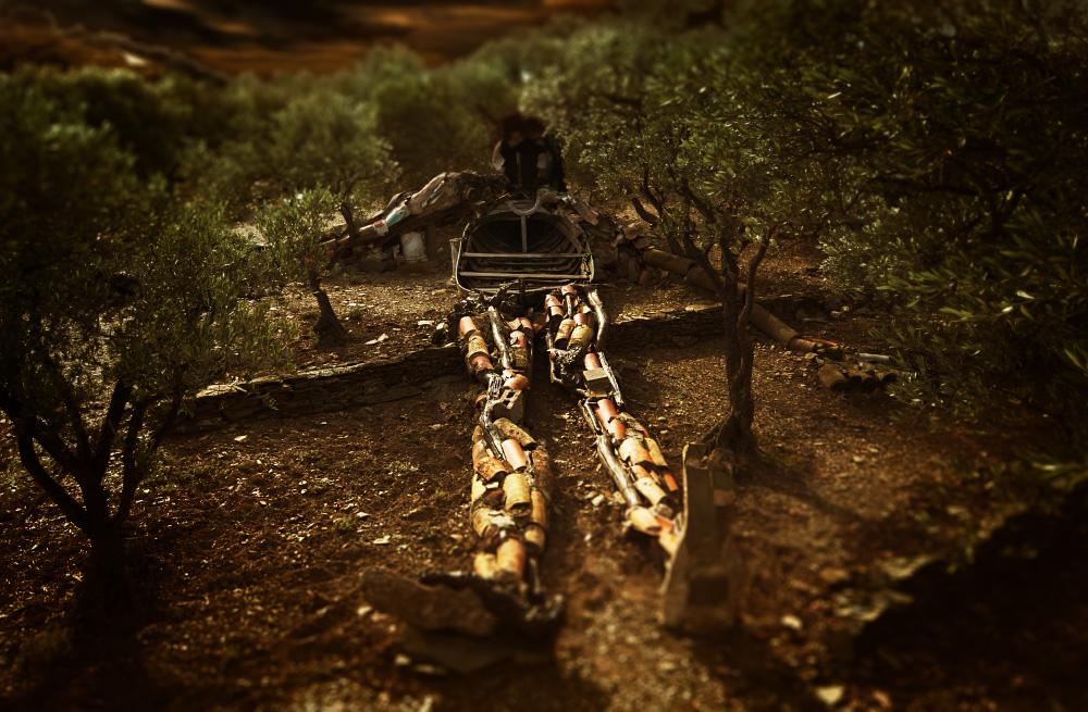 we are chained here to the ground