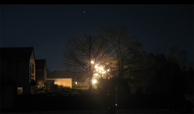 chilworth at night