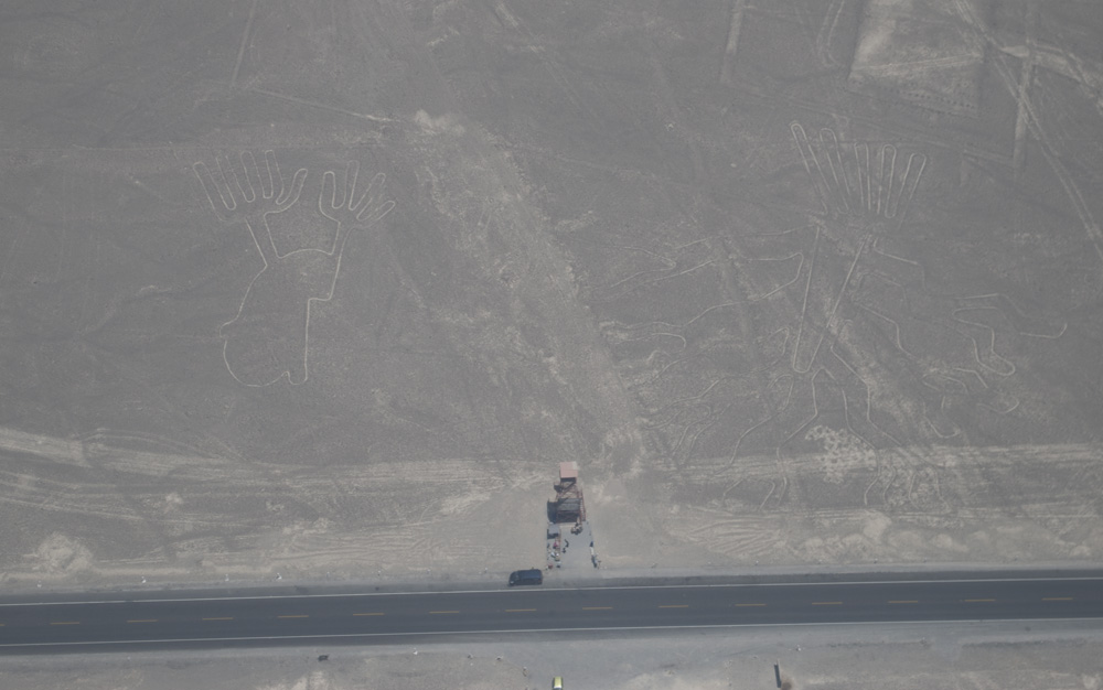 high above the watchtower