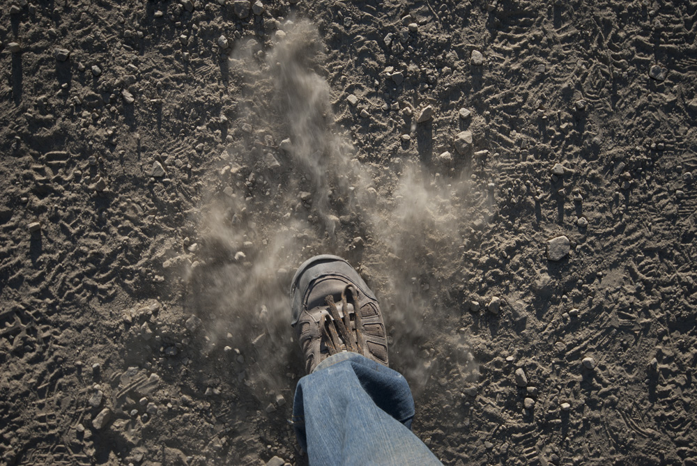 kickin' up dust