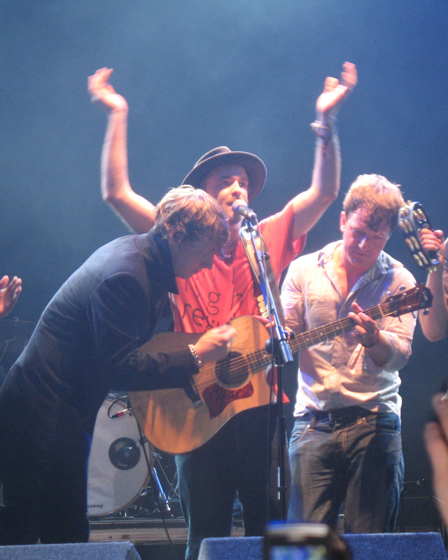 three men and a guitar