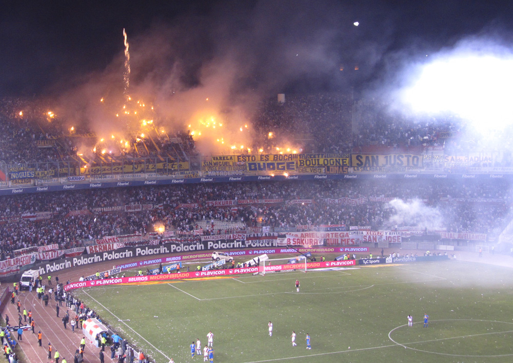 we will burn this stadium down to the ground