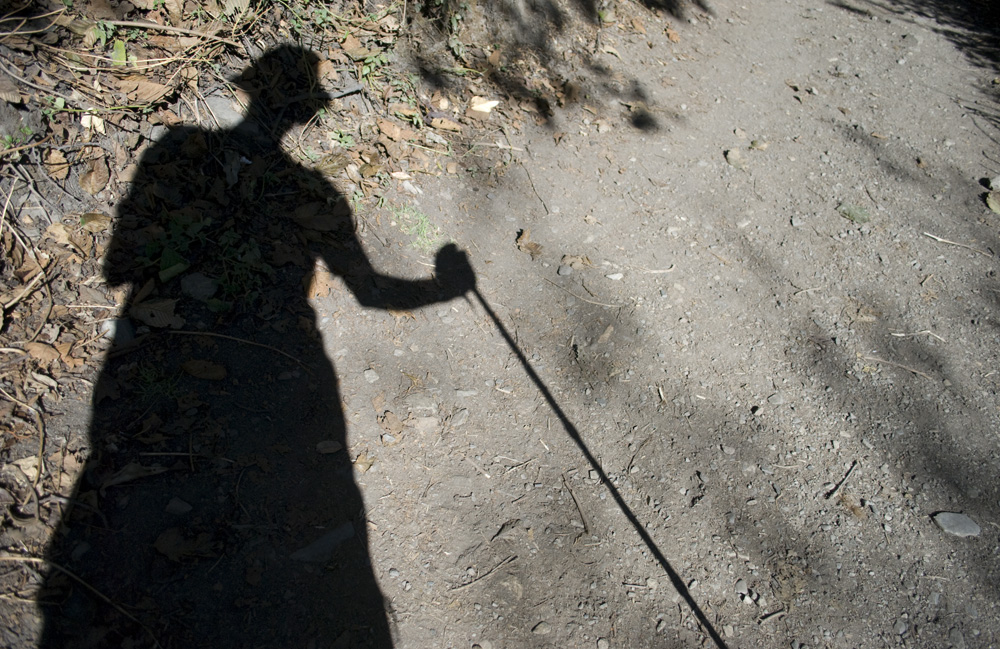 your shadow knows where you've been